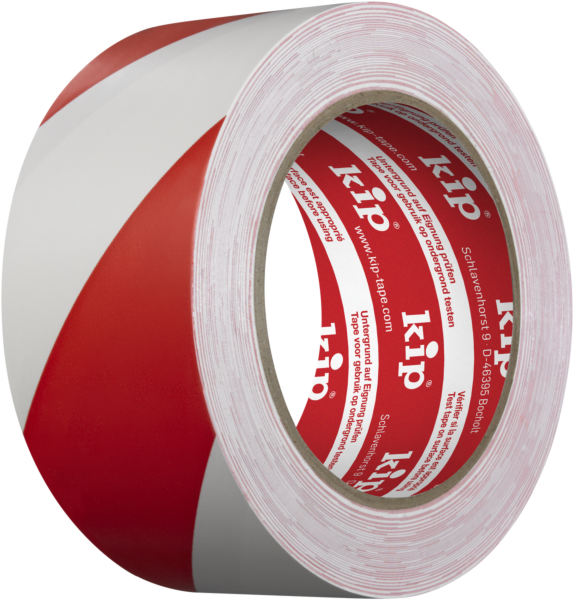 Varseltape rød/hvit 50mmx33m 339 kip