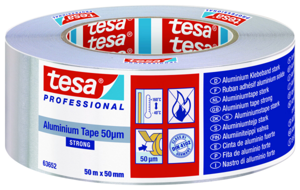 Tesa Aluminiumtape Strong 50mmx25m -40-+160gr