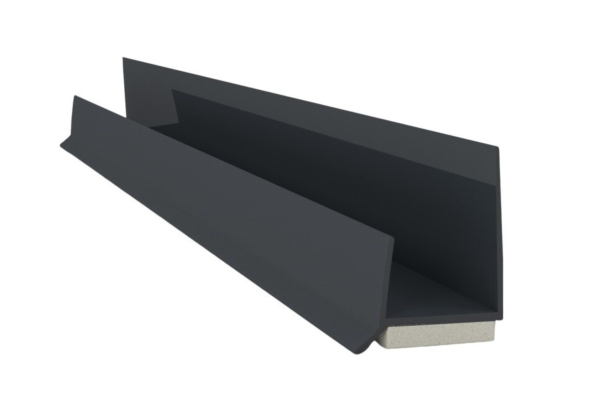 Gipsplatekantprofil selvklebende m/leppe PVC 12,5X2500mm ant