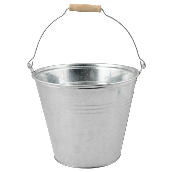 Zink bøtte 8l m/håndtak