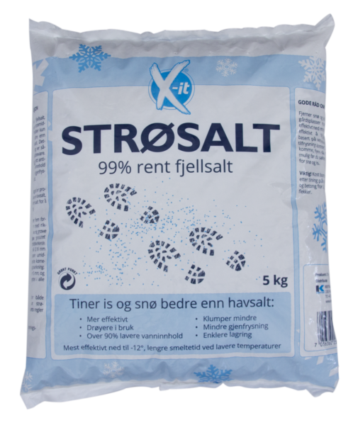 Strøsalt x-it 5 kg