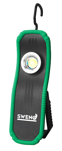 Arbeidslampe led 5w 3stk aa batt