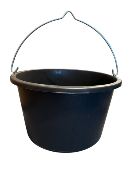 Murerbøtte med hank u/helletut 40l
