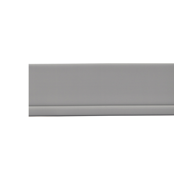 Fotlist selvklebende 100mm  grå pvc 50meter