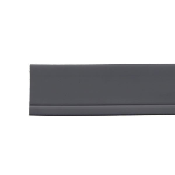 Fotlist selvklebende 50mm  koksgrå pvc 50meter