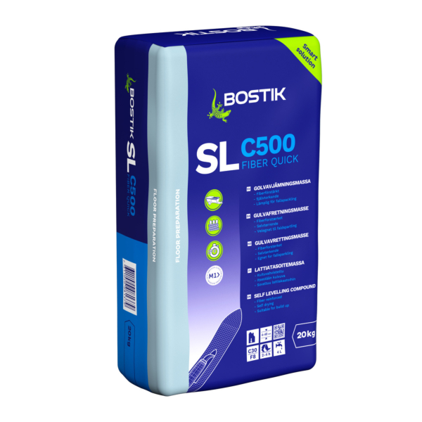Bostik Gulvsparkel SL C500 Fiber Quick 20kg
