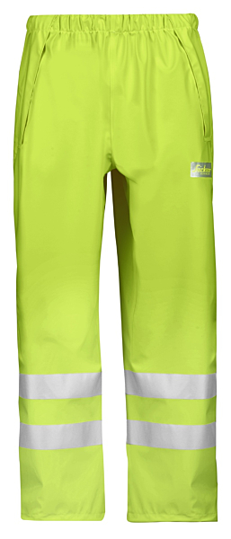 Regnbukse High-Vis PU Gul XS