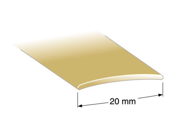 Skjøtelist SK01 messing 270cm