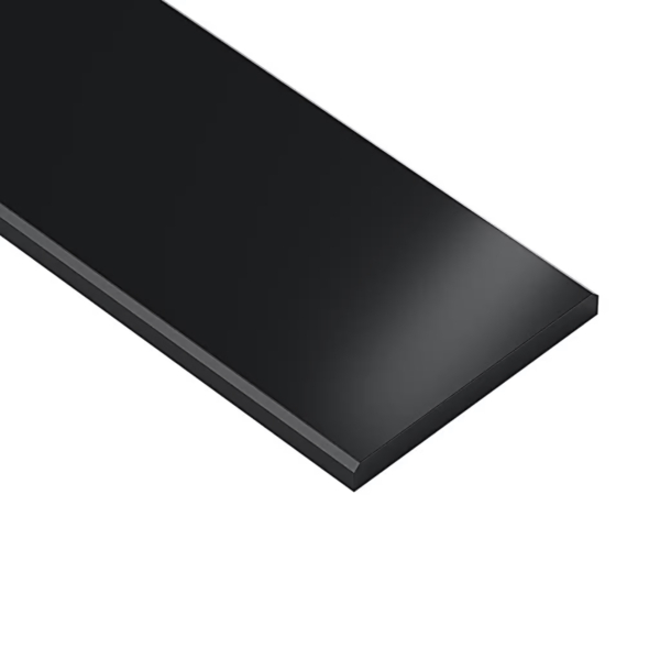 Avviserlist 197x20mm 200cm svart