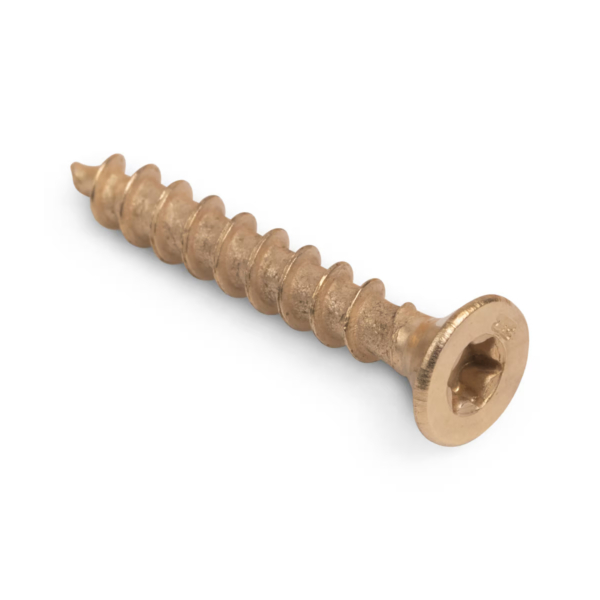 Skrue TFT 3,0X20mm Torx Gull Eloksert 500stk
